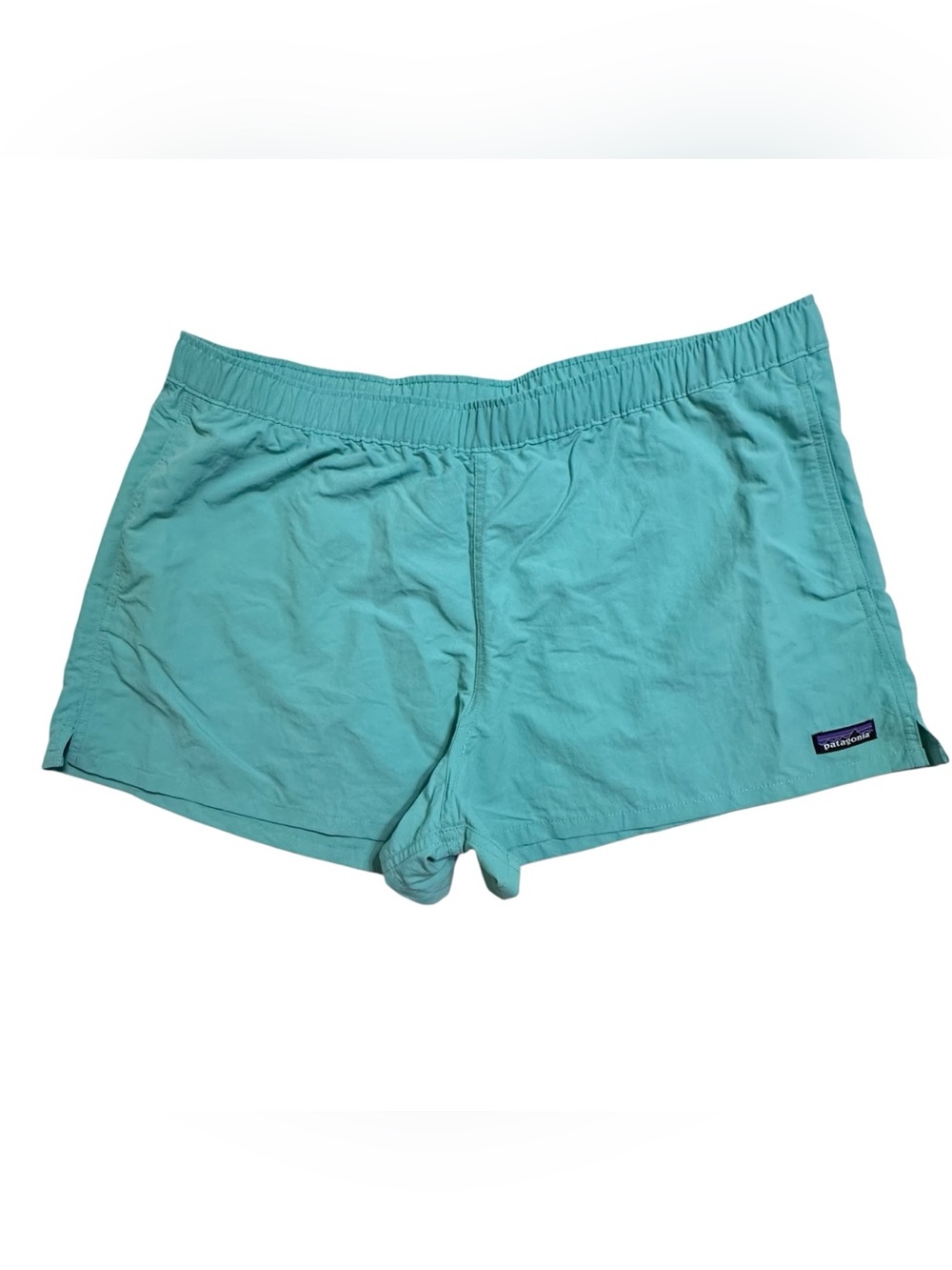 Patagonia NWT Women’s Barely Baggies 2.5” In Fresh Teal Gorpcore Outdoors Resort